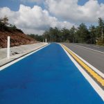 Bisiklet Yolu Boya Uygulaması